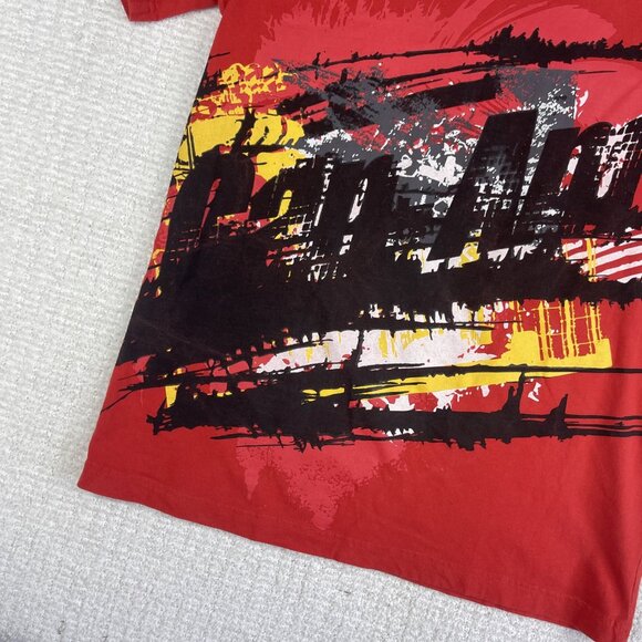 Y2K Can Am BRP Racing Shirt Men M Red AOP Motosport Dirtbike Biker - Picture 4 of 16